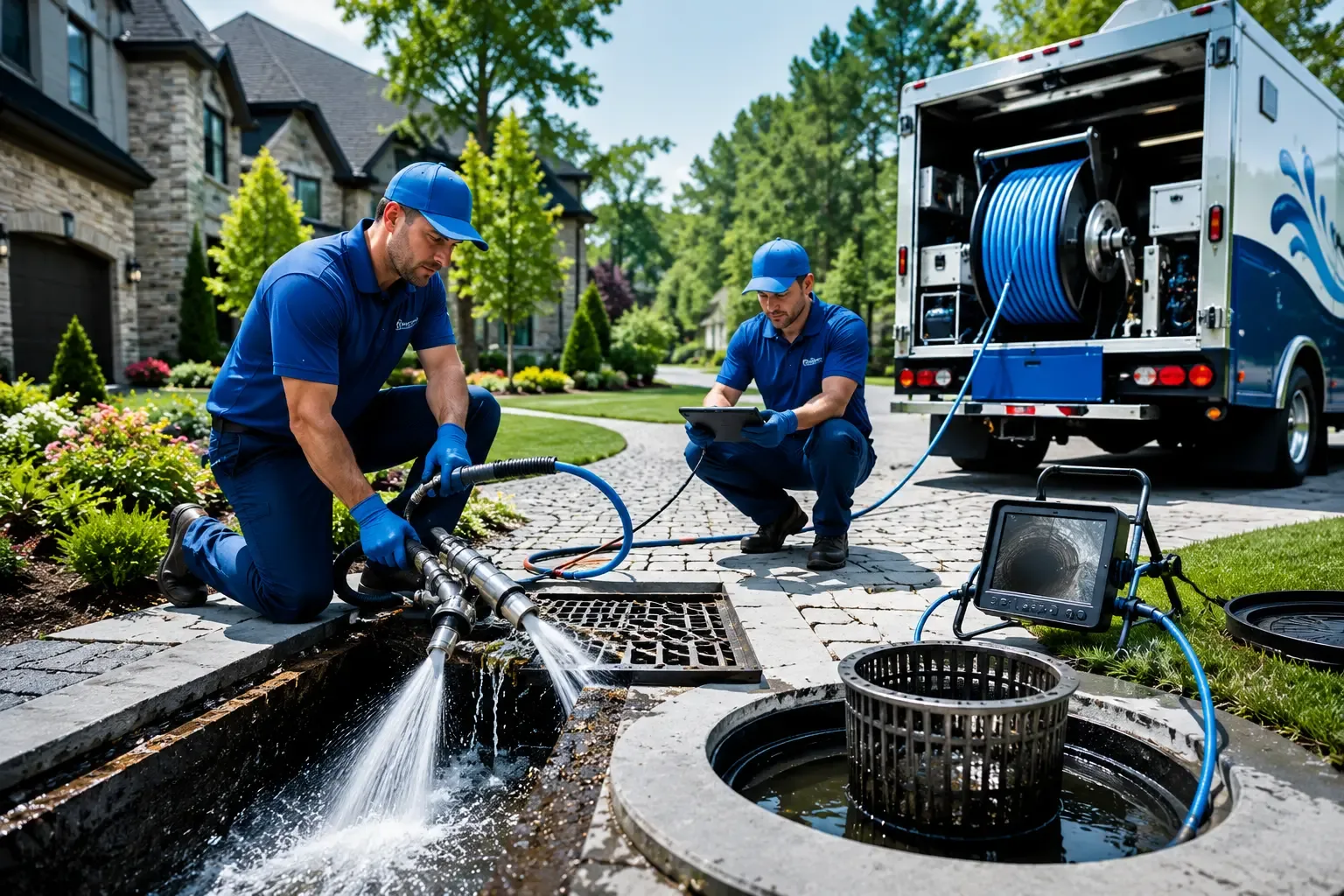 Local outdoor drain cleaning professionals in Leonardtown, MD