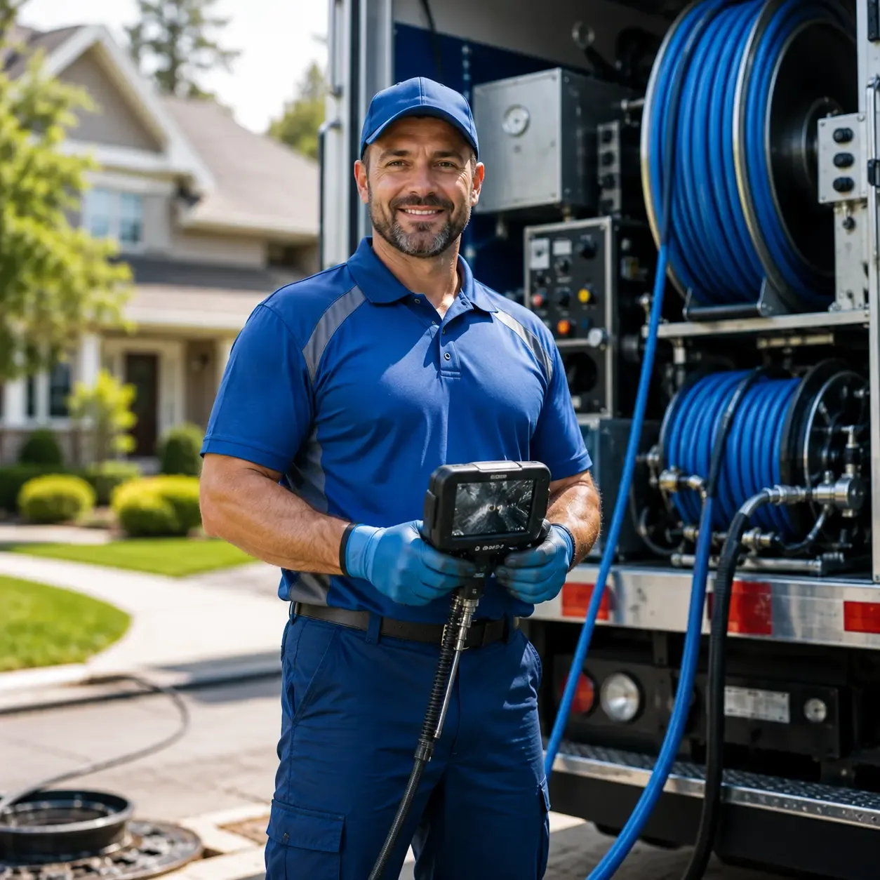 Local outdoor drain cleaning specialists in Leonardtown, MD